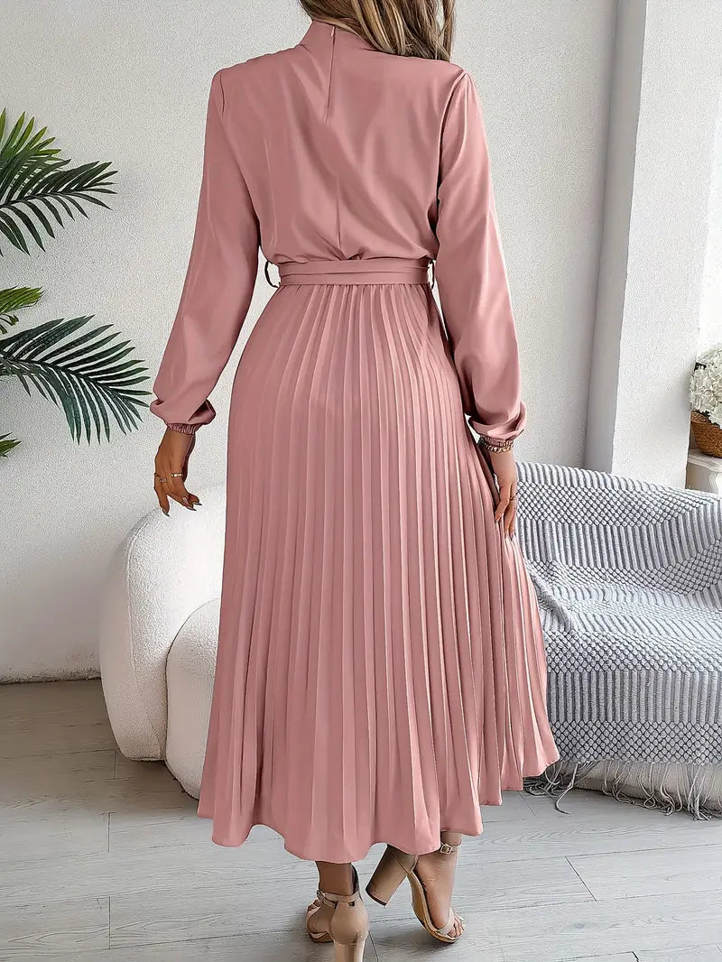 Celeste Pleated Midi Dress