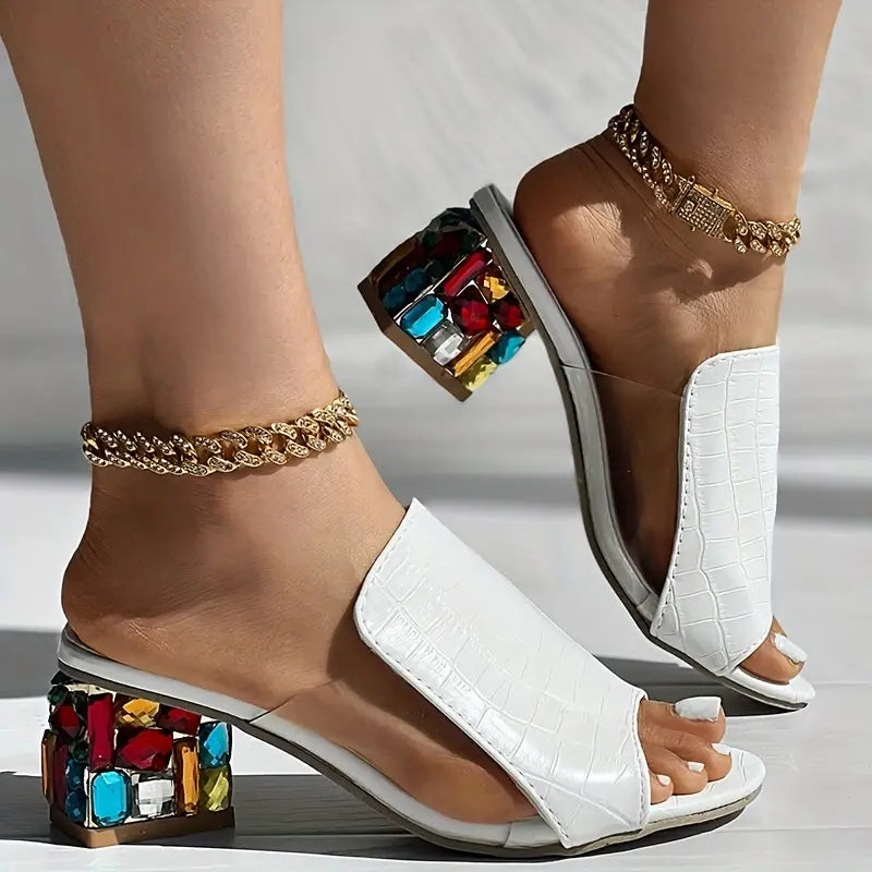 Serelina Mosaic Heels