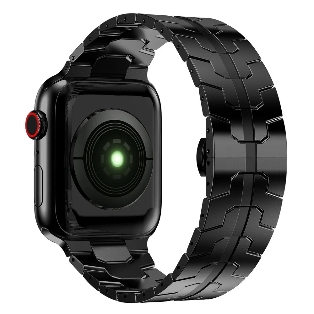 Highland Stainless Steel Apple Watch Band