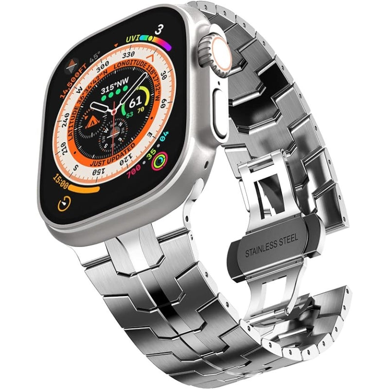 Highland Stainless Steel Apple Watch Band