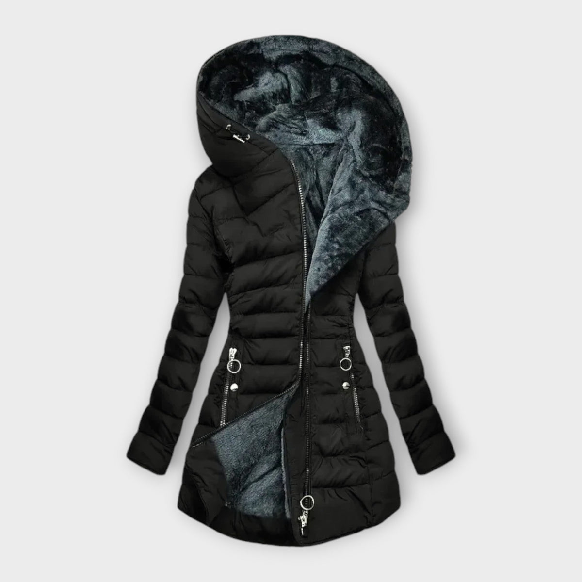 Havenline Fleece-Lined Winter Coat