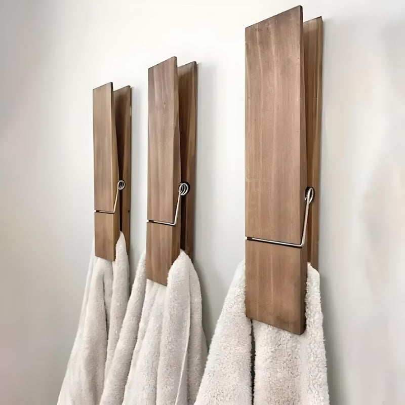 Large Wooden Clothespin