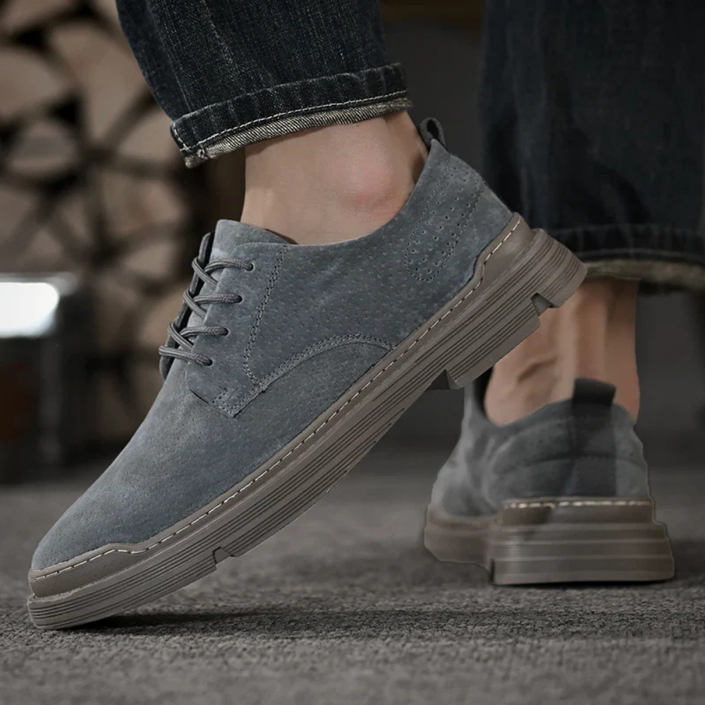 Renzo Suede Derby Shoes