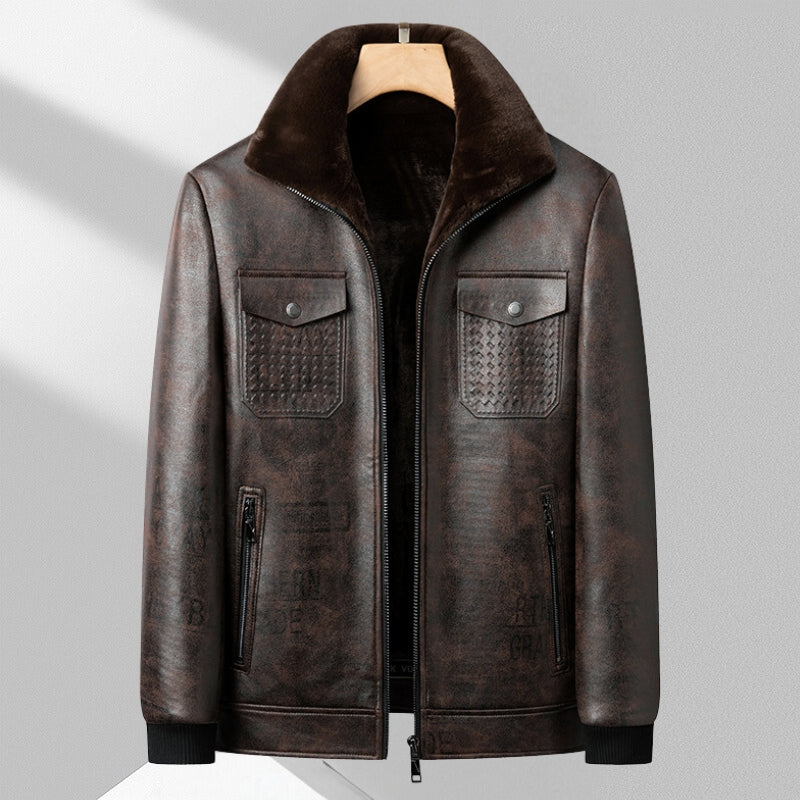 Logan Pierce Genuine Leather Jacket