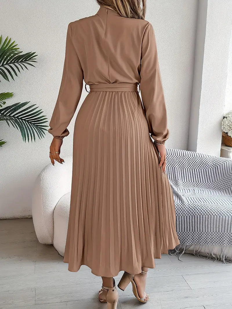 Celeste Pleated Midi Dress