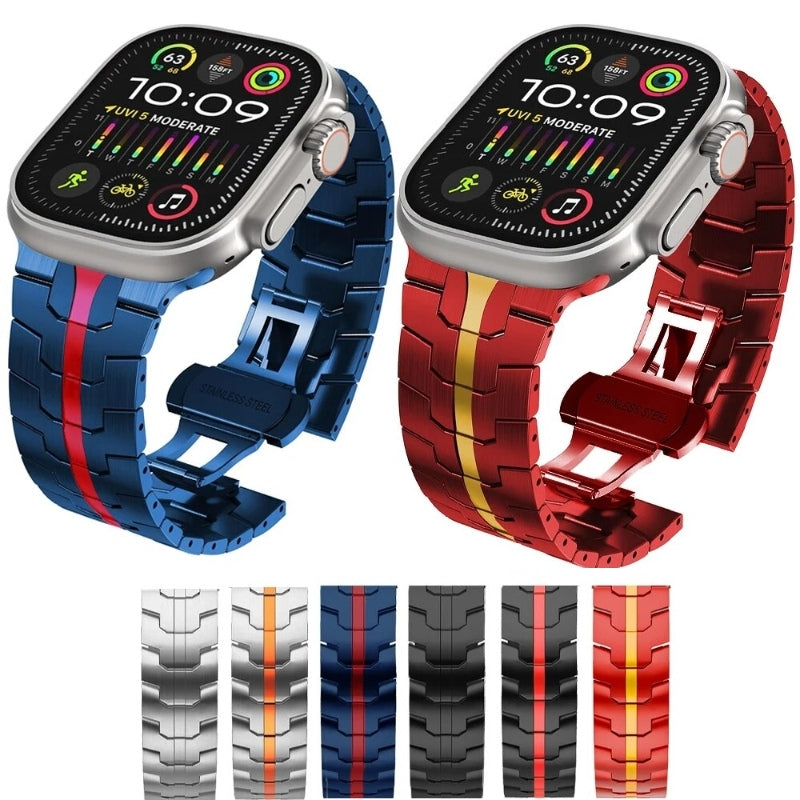 Highland Stainless Steel Apple Watch Band