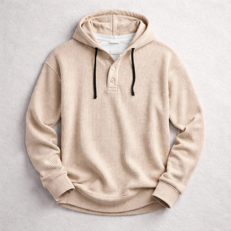 Jackson Waffle Knit Hoodie