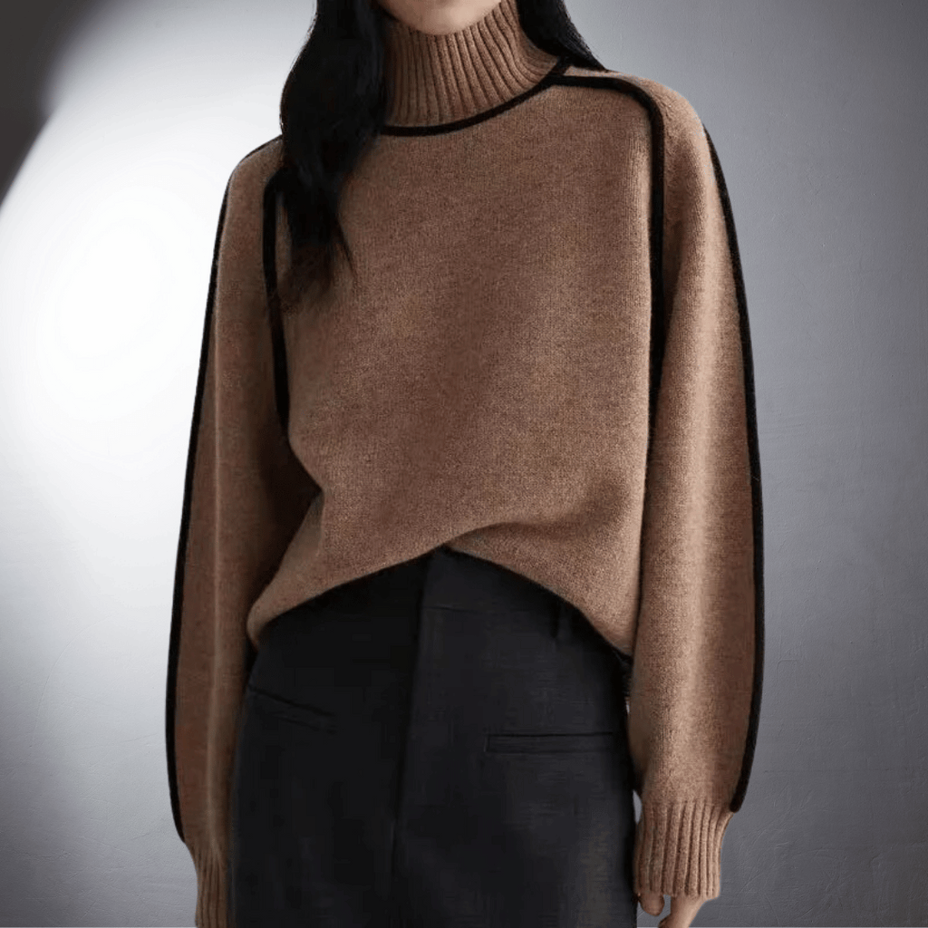Cassiano Verdi Organic Turtleneck Sweater