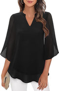 Sophia Lane Chiffon Blouse
