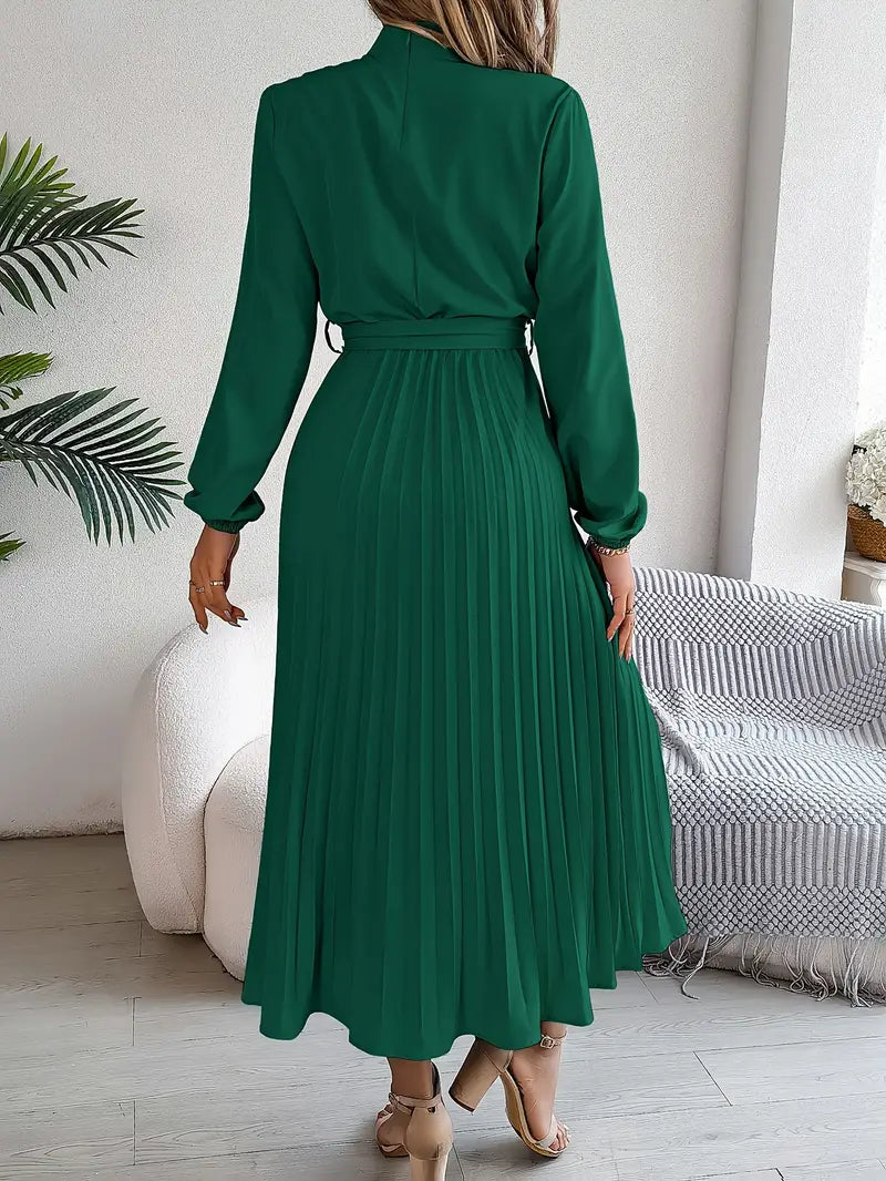 Celeste Pleated Midi Dress