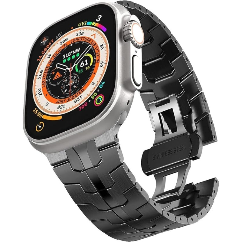 Highland Stainless Steel Apple Watch Band