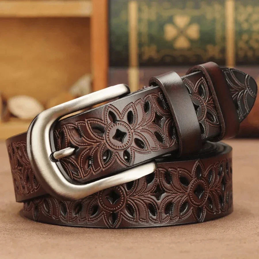 Hunter Pierce Leather Belt