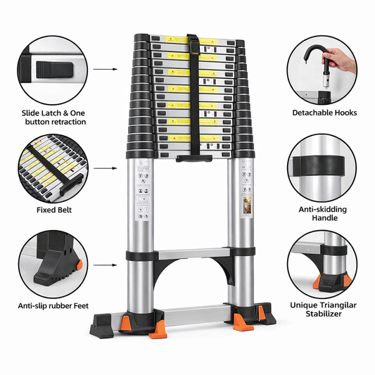 NUVAATECH™ Telescopic Ladder