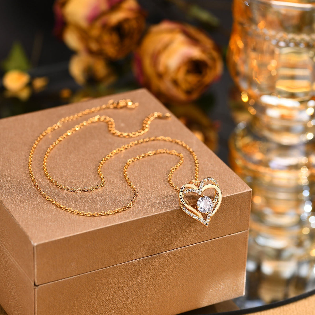 Amelia Eternal Heart Necklace