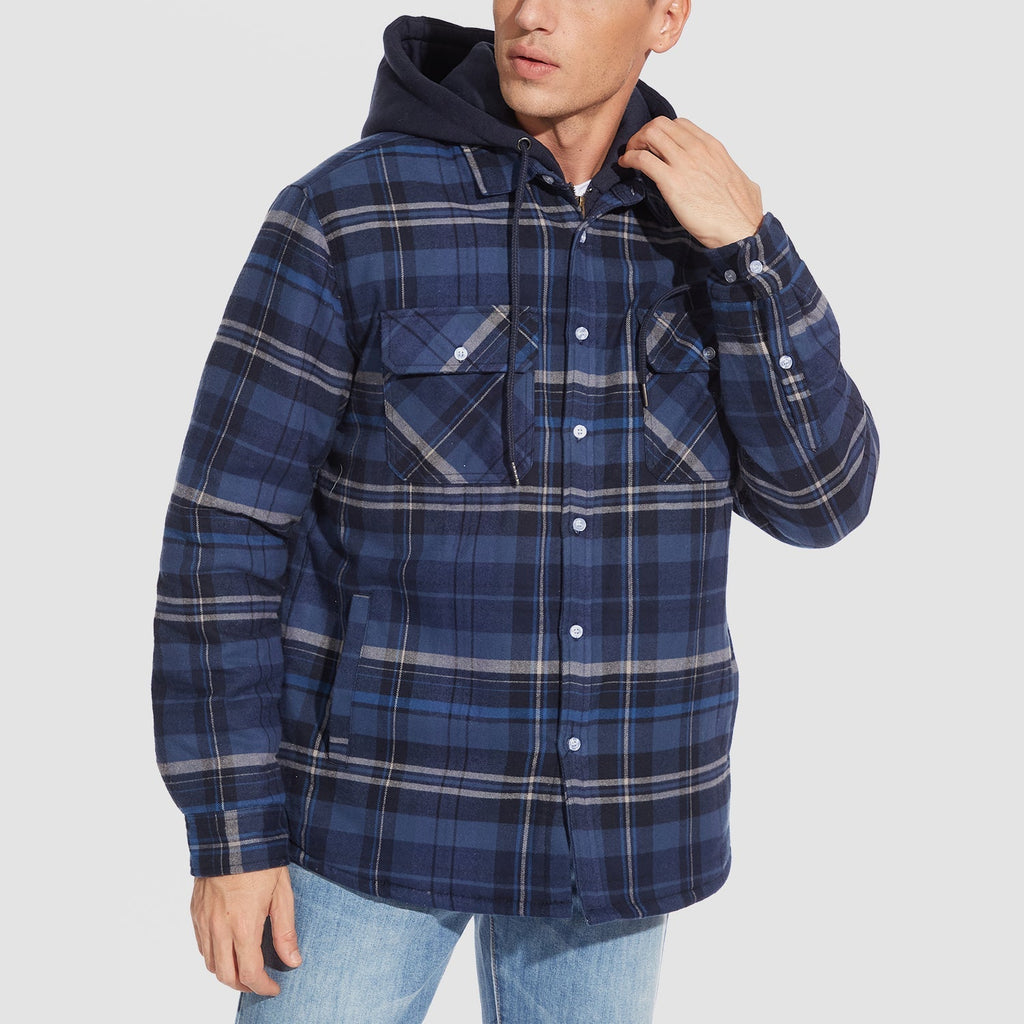 Santino Flannel with Removable Hood