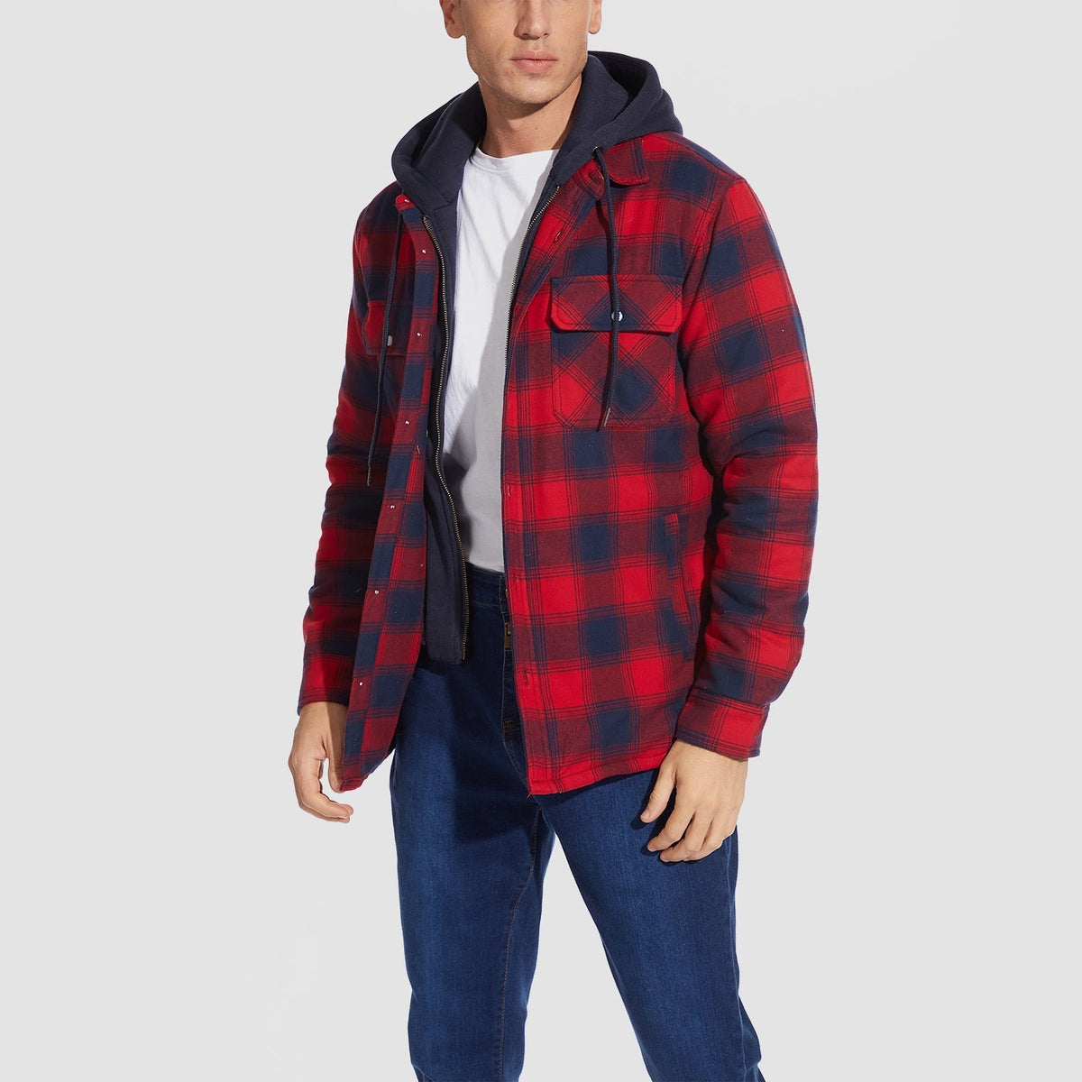 Santino Flannel with Removable Hood