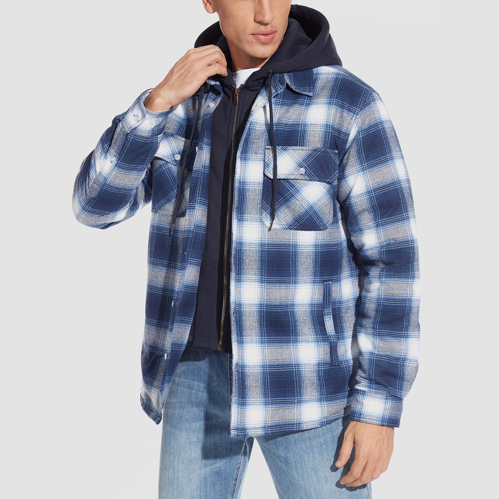 Santino Flannel with Removable Hood