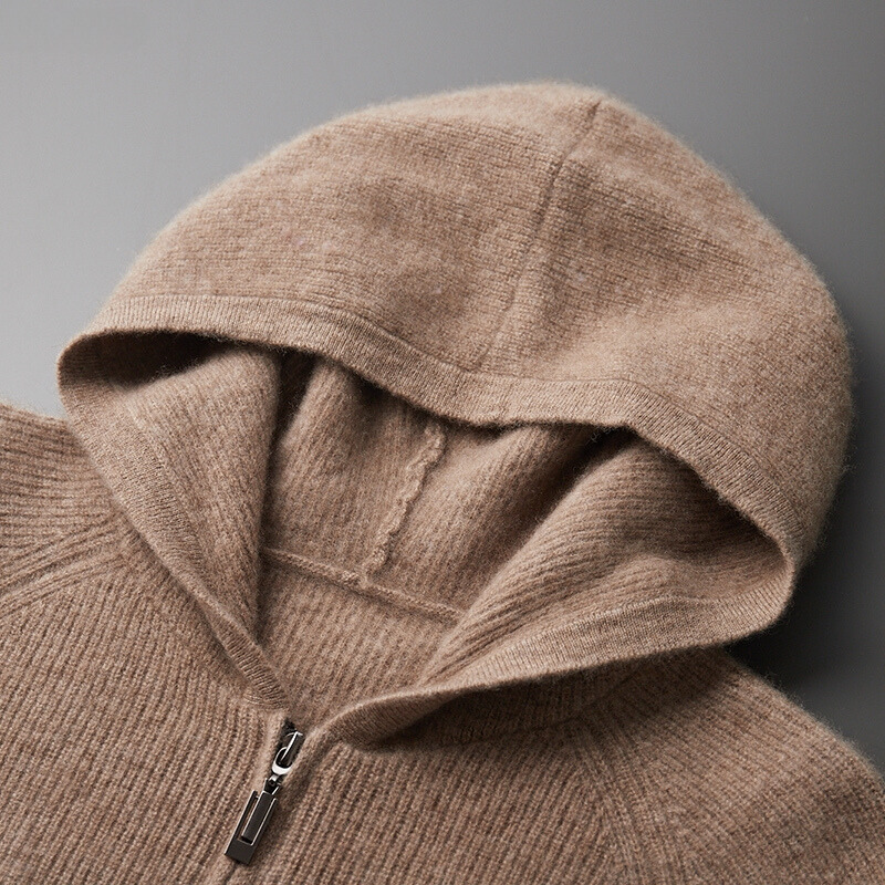 Kingston - Cashmere Merino Zip Up