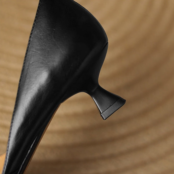 Cara Madson Genuine Leather Heels