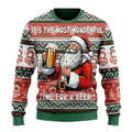 Most Wonderful Time For Beer Christmas Sweater