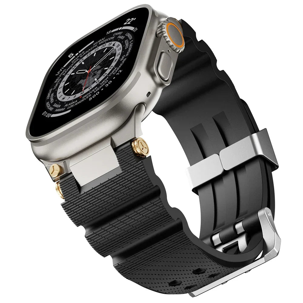 Renzo Nomad Silicone Apple Watch Band