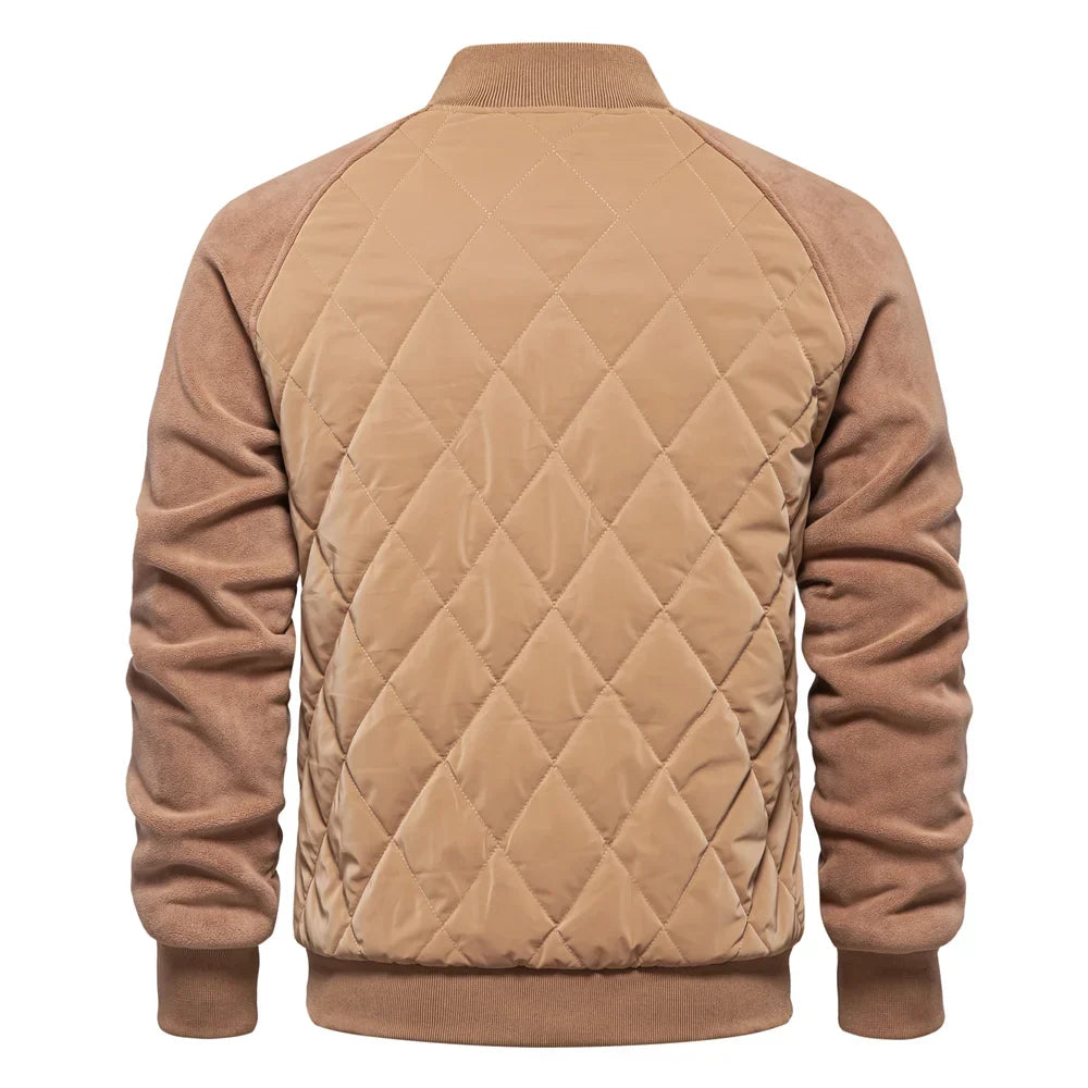 Ethan Cole Fleece Bomber Jacket