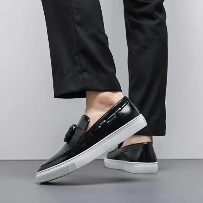 Nick Roy Leather Loafers