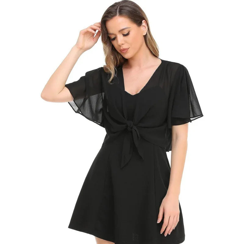Olivia Grace Chiffon Bolero