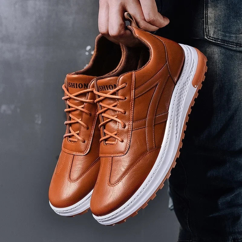 Massimo Handmade Leather Sneakers