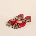 Audrey Stone Mule Heels