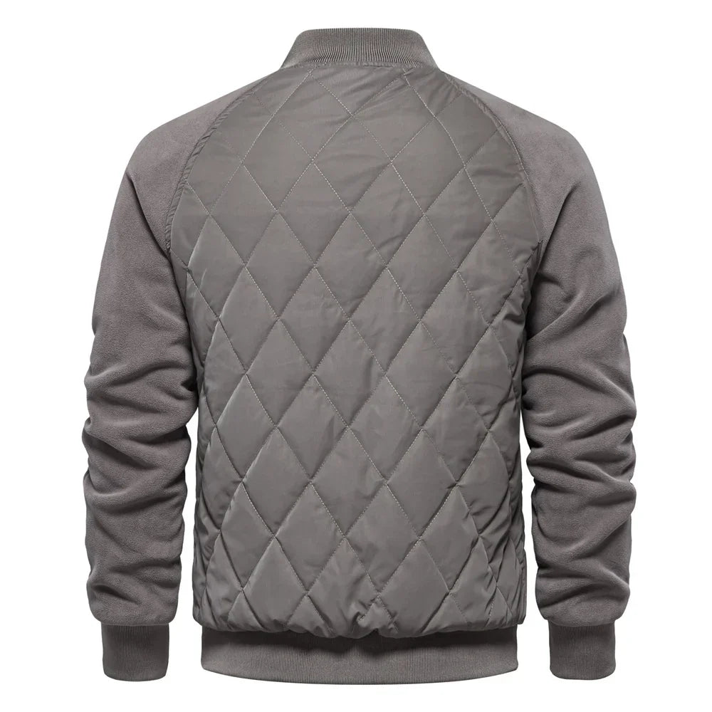 Ethan Cole Fleece Bomber Jacket