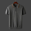 Lorenzo Don Ribbed Polo Shirt