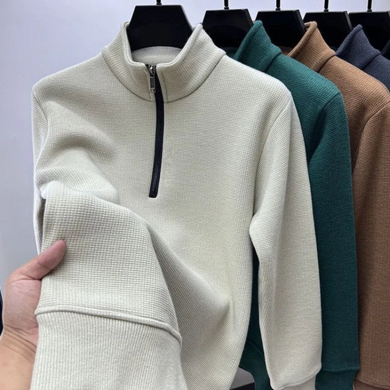 Max Wellington Half-Zip Sweater