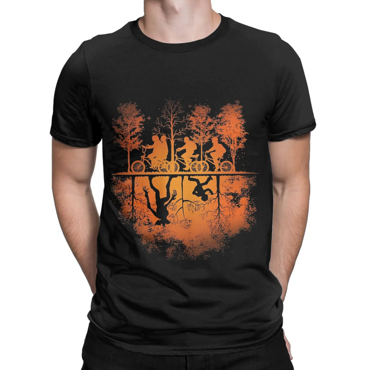 Upside Down Hawkins Graphic Shirt
