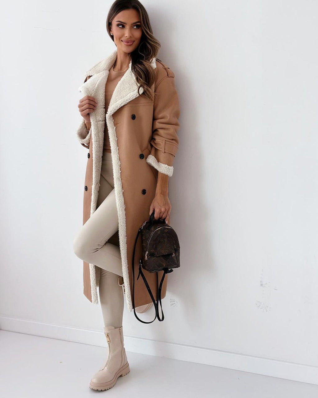 Nora Luxury Teddy Coat