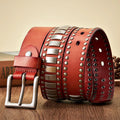 Iron Ridge Genuine Leather Western Belt