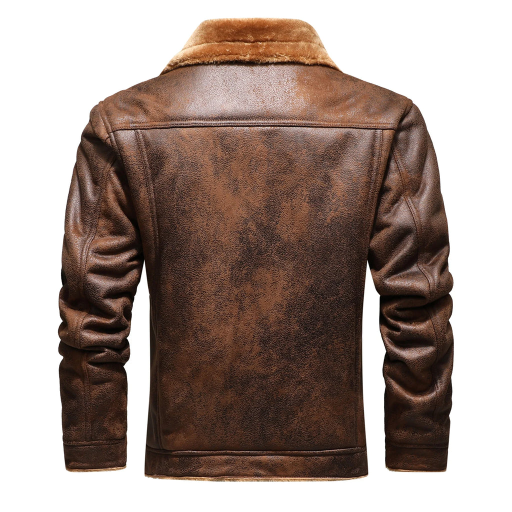 Heritage Shearling Leather Jacket
