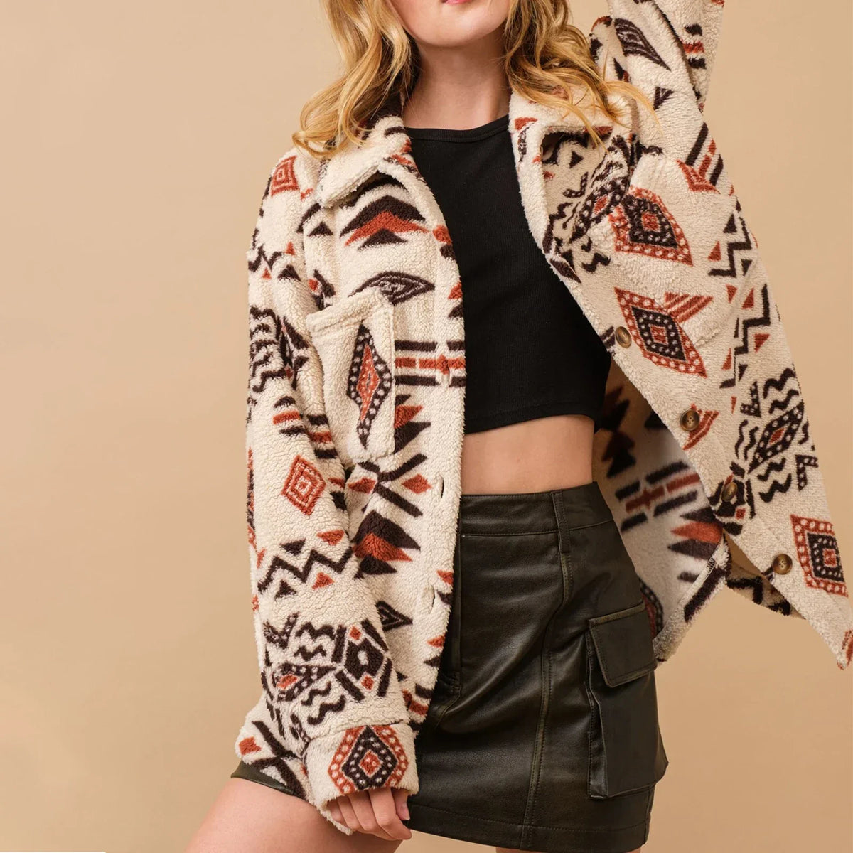 Camille Sherpa Jacket