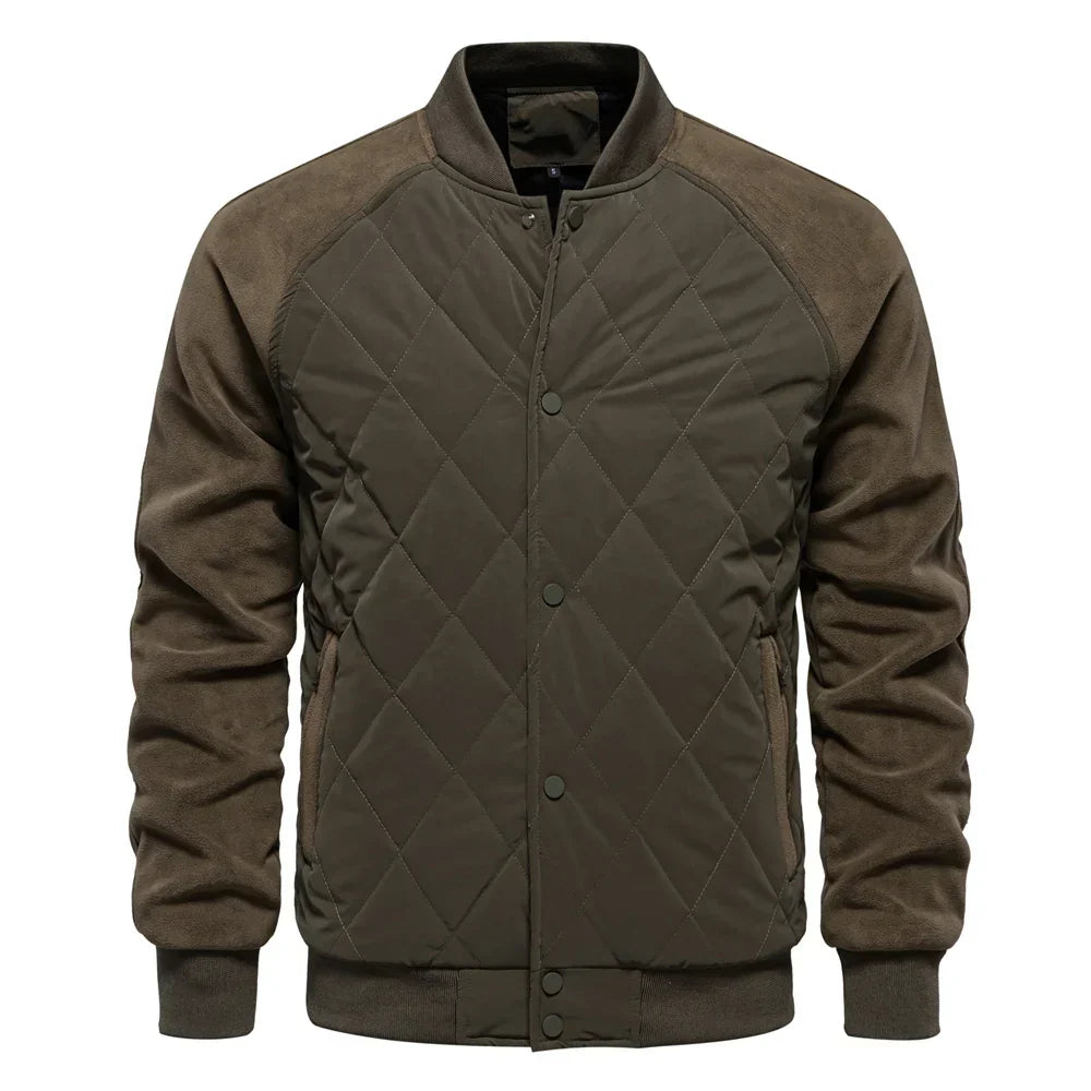 Ethan Cole Fleece Bomber Jacket