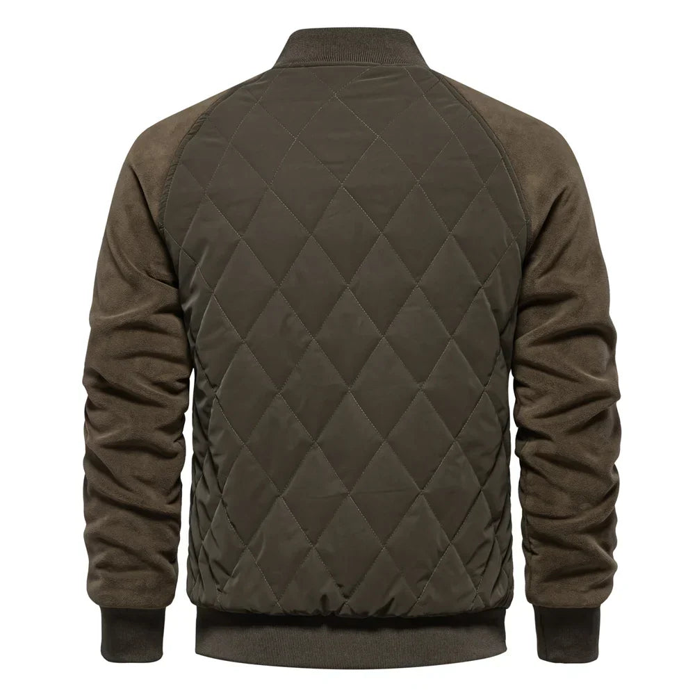Ethan Cole Fleece Bomber Jacket