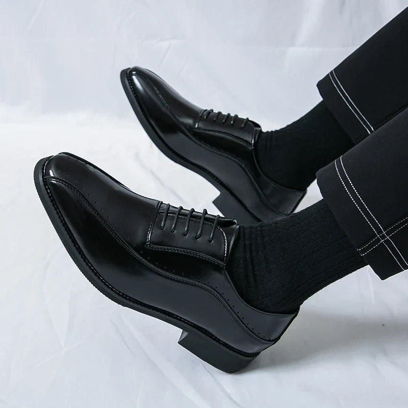 Henry Collins Leather Oxfords
