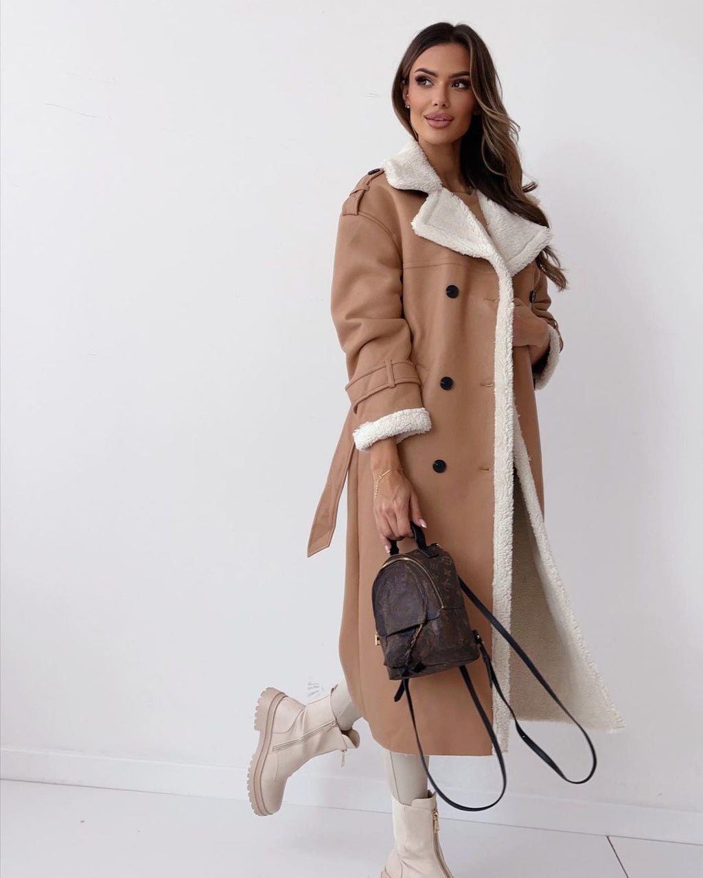 Nora Luxury Teddy Coat