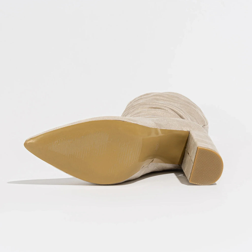 Camille High-Heel Suede Boots