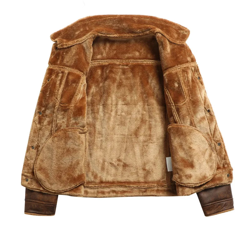 Heritage Shearling Leather Jacket
