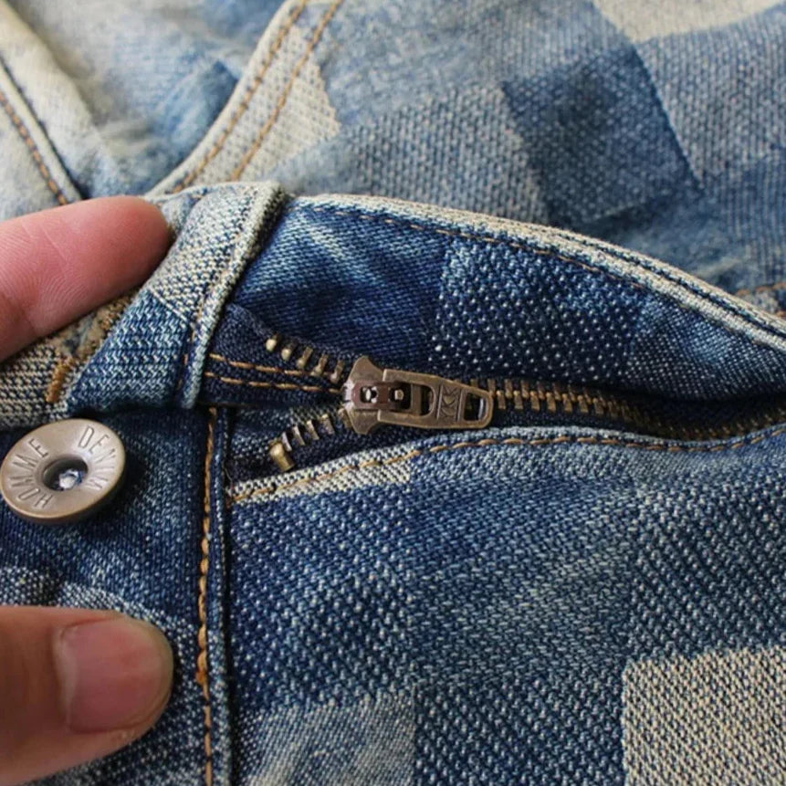 Kingston Pixel Denim Shorts