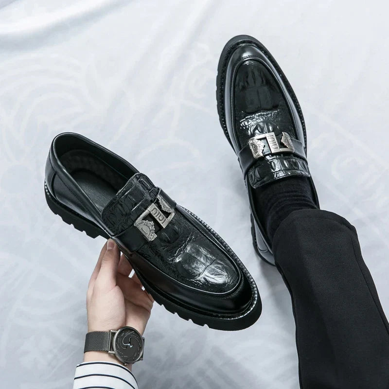 Sebastian Clarke Leather Loafers