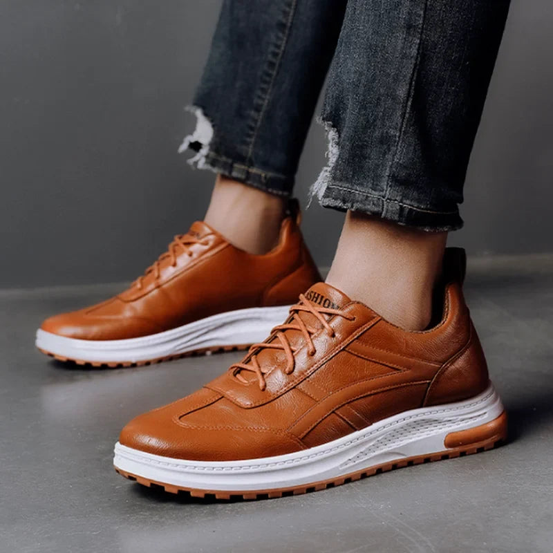 Massimo Handmade Leather Sneakers