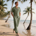 Logan Reed Linen Set