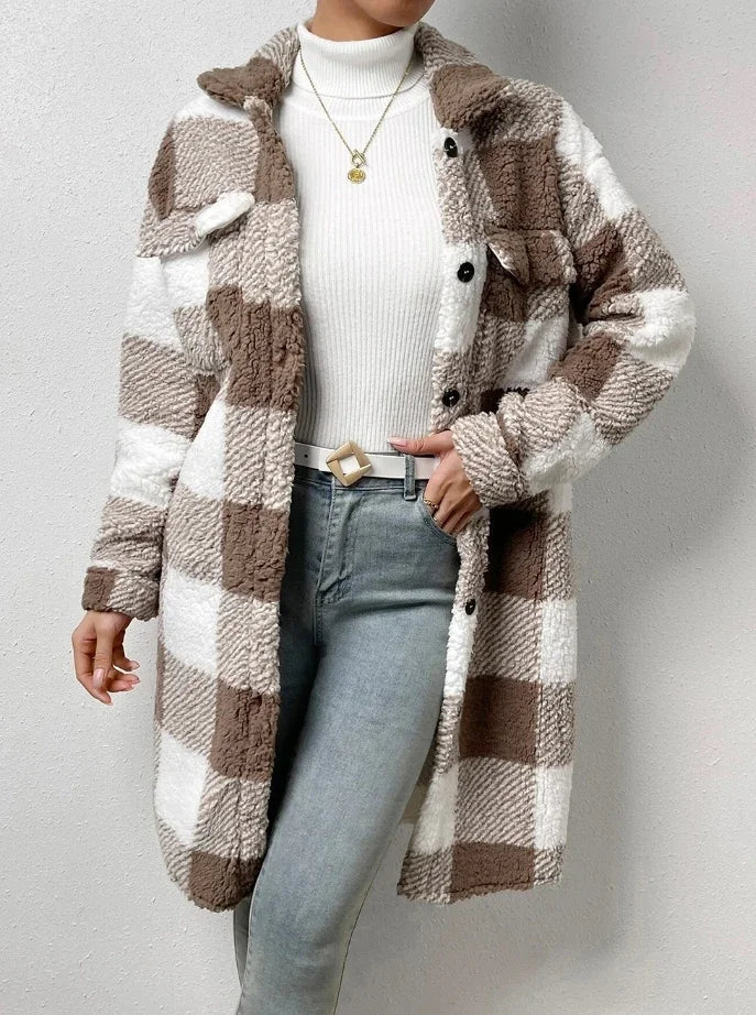 Camille Oversized Sherpa Jacket