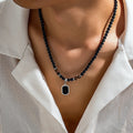 Lorenzo Don Onyx Necklace